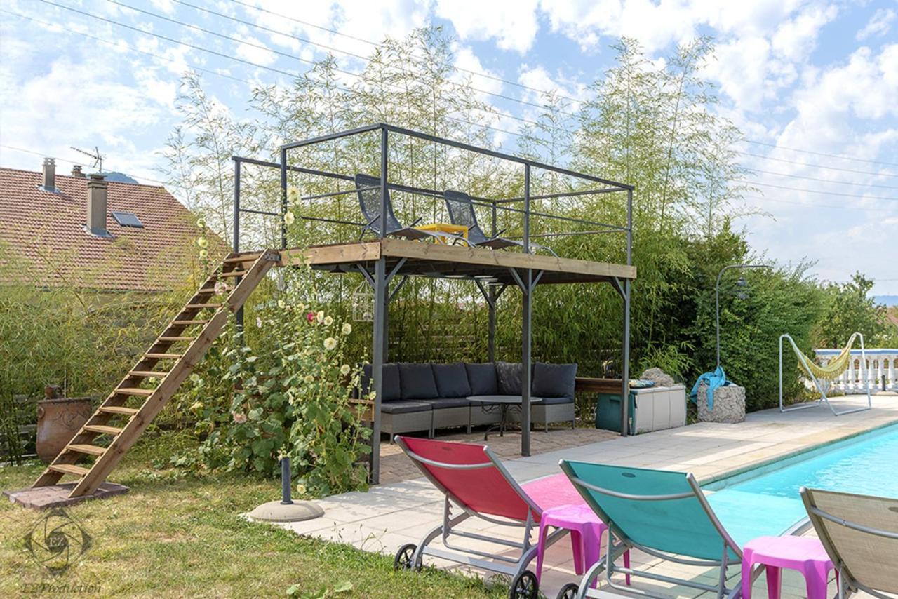 Appartement Lumineux A Voreppe Avec Piscine Zewnętrze zdjęcie