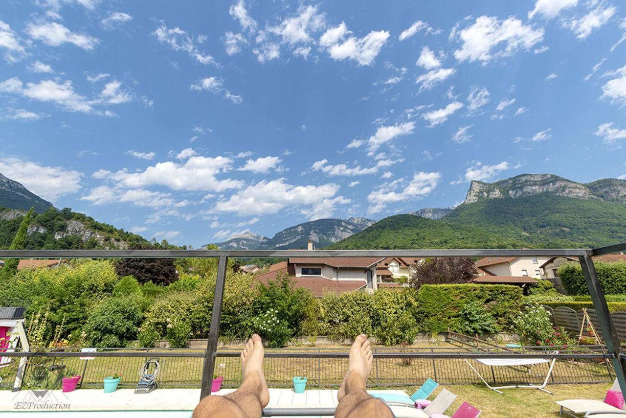 Appartement Lumineux A Voreppe Avec Piscine Zewnętrze zdjęcie