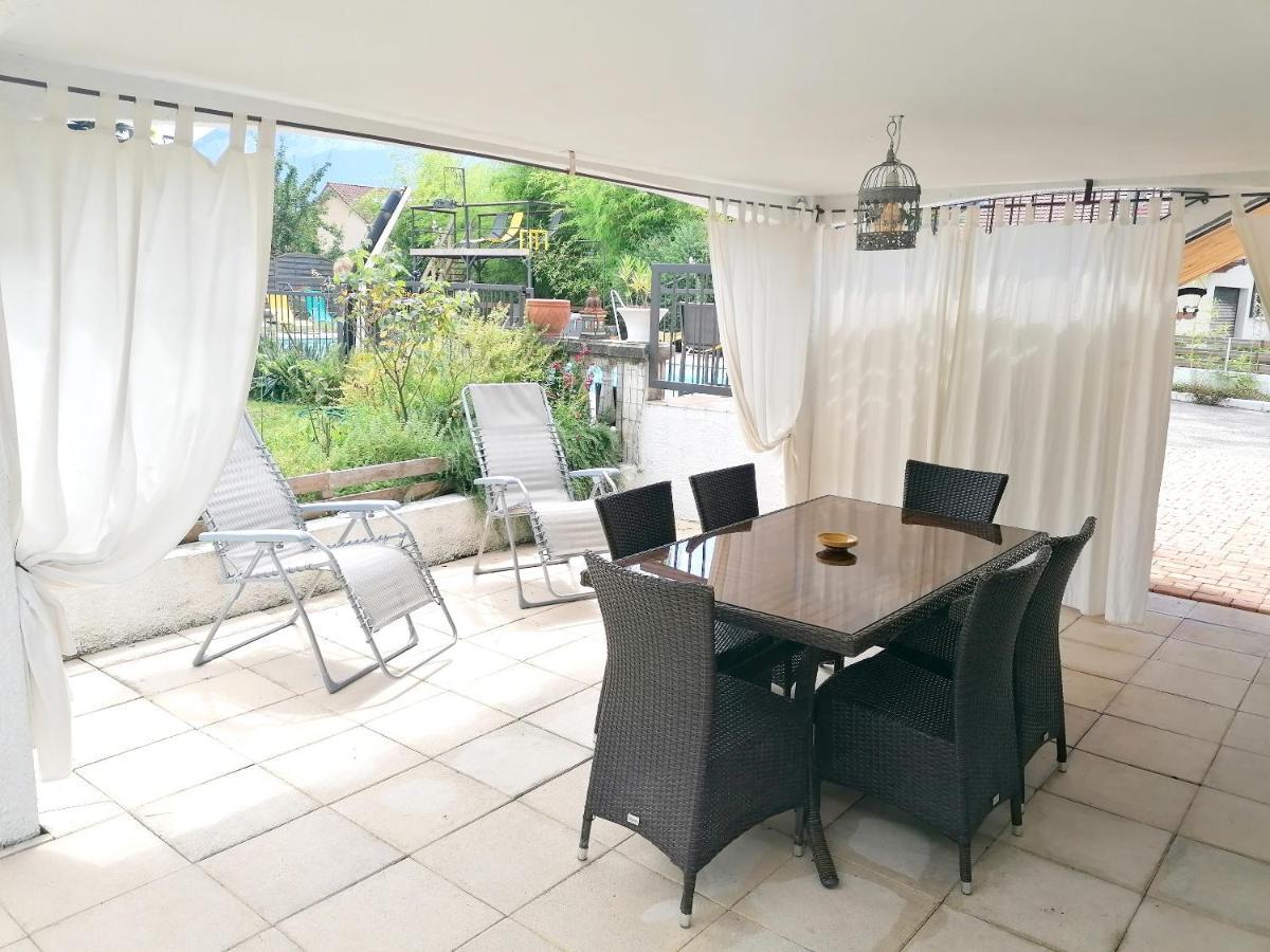 Appartement Lumineux A Voreppe Avec Piscine Zewnętrze zdjęcie