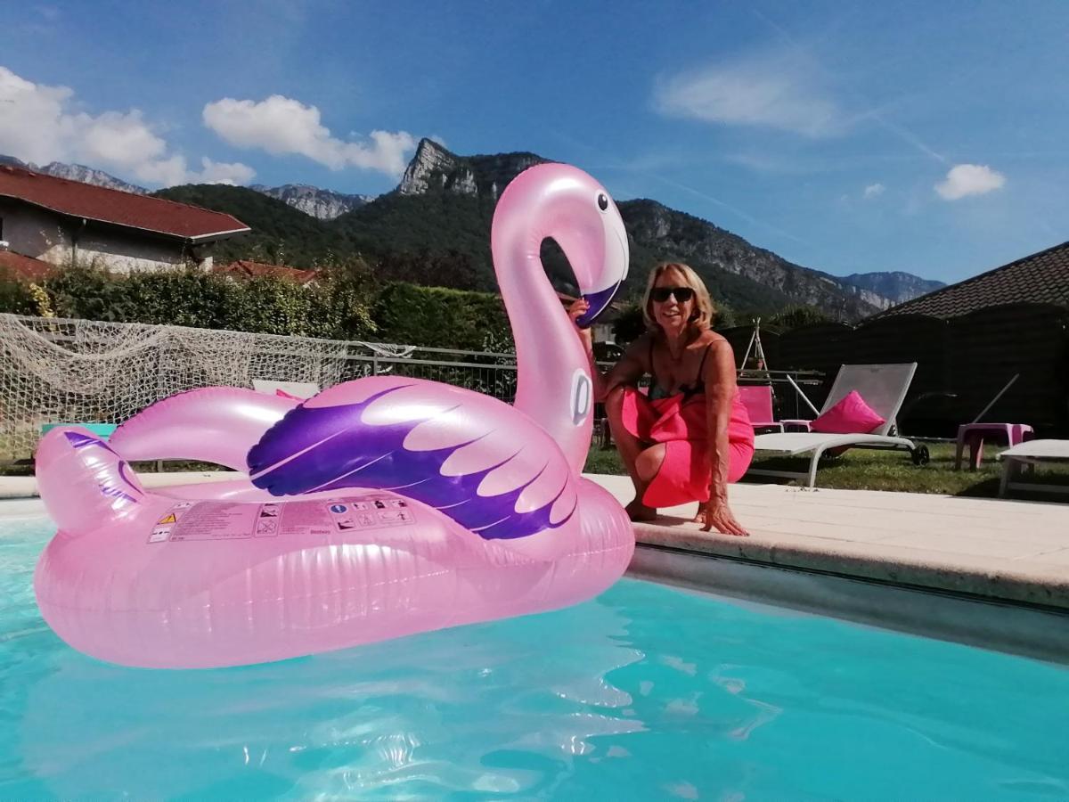 Appartement Lumineux A Voreppe Avec Piscine Zewnętrze zdjęcie